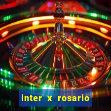 inter x rosario central onde assistir